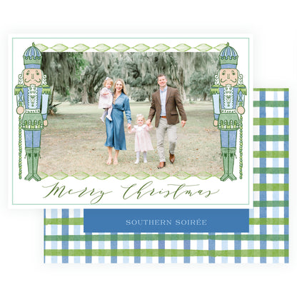 Southern Nutcracker Green & Blue Landscape