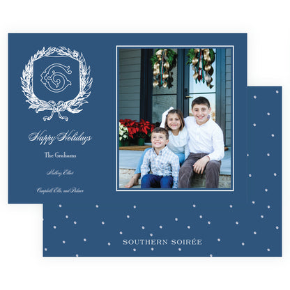 Heirloom Holly with Bow Crest Landscape (Customize Your Color)