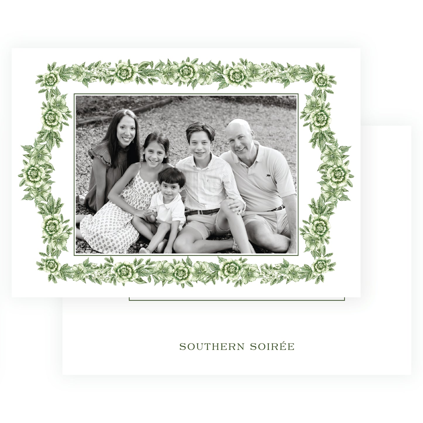 Le Jardin Full Floral Frame Landscape