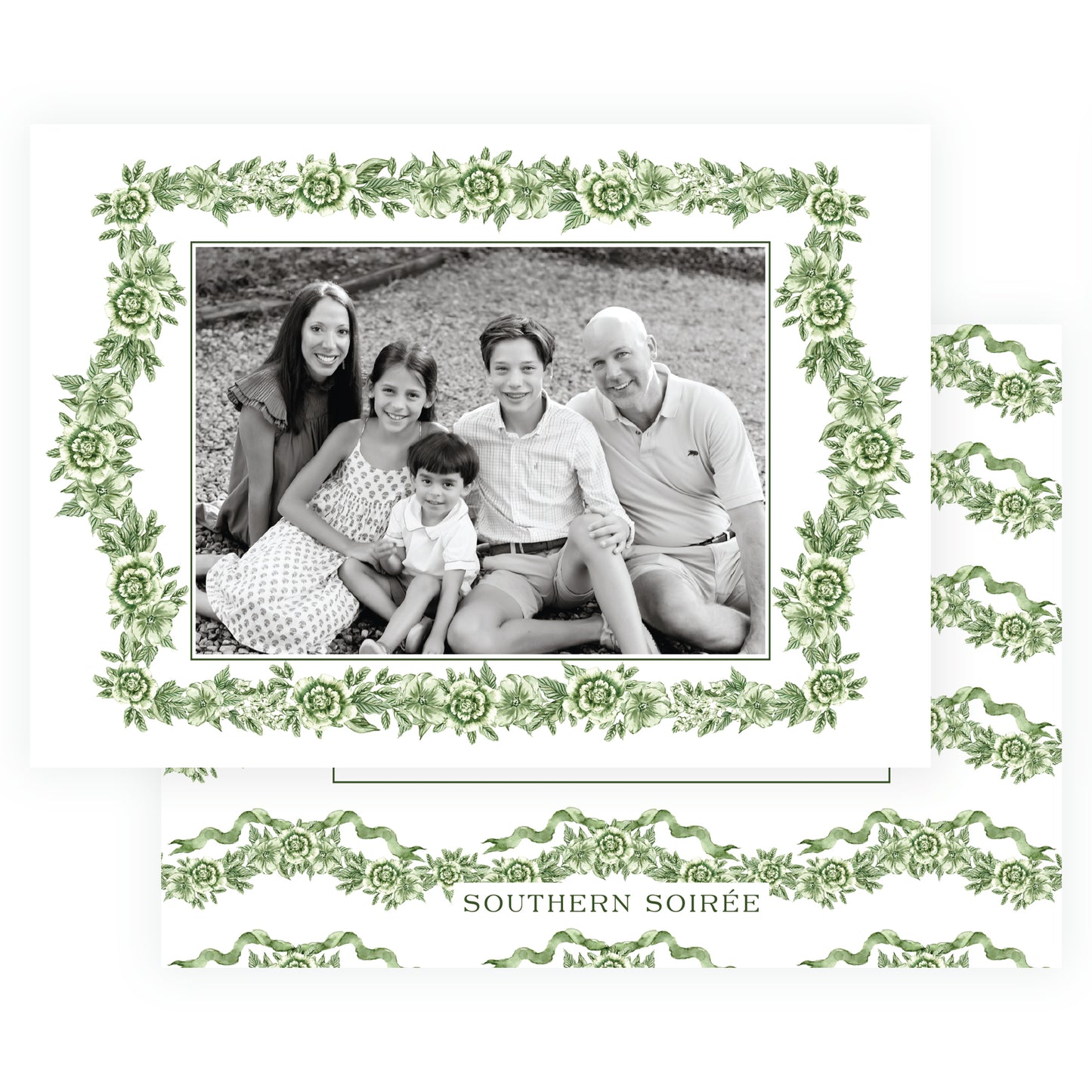 Le Jardin Full Floral Frame Landscape