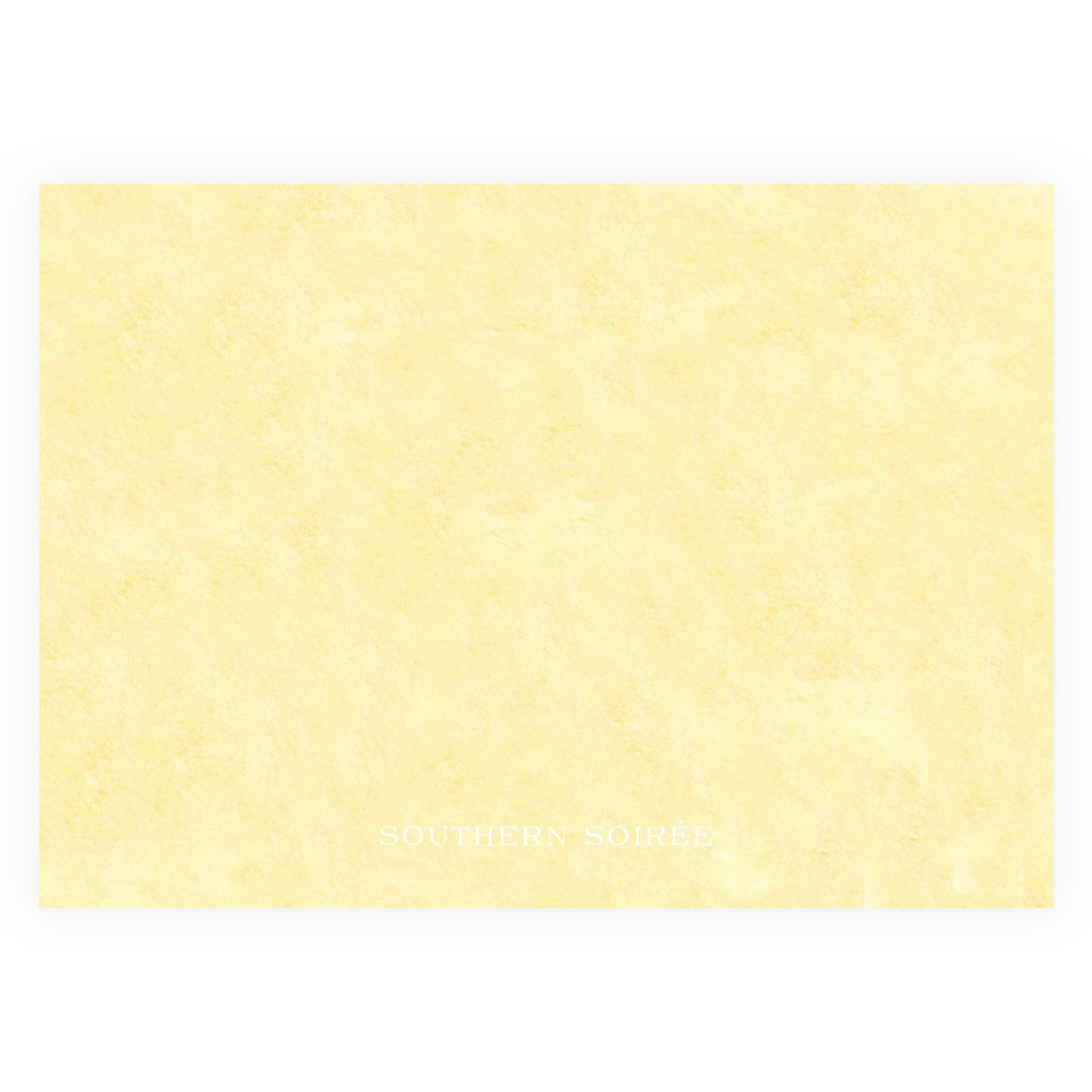 Floats & Féte Yellow Frame Bachelorette Landscape Invitation