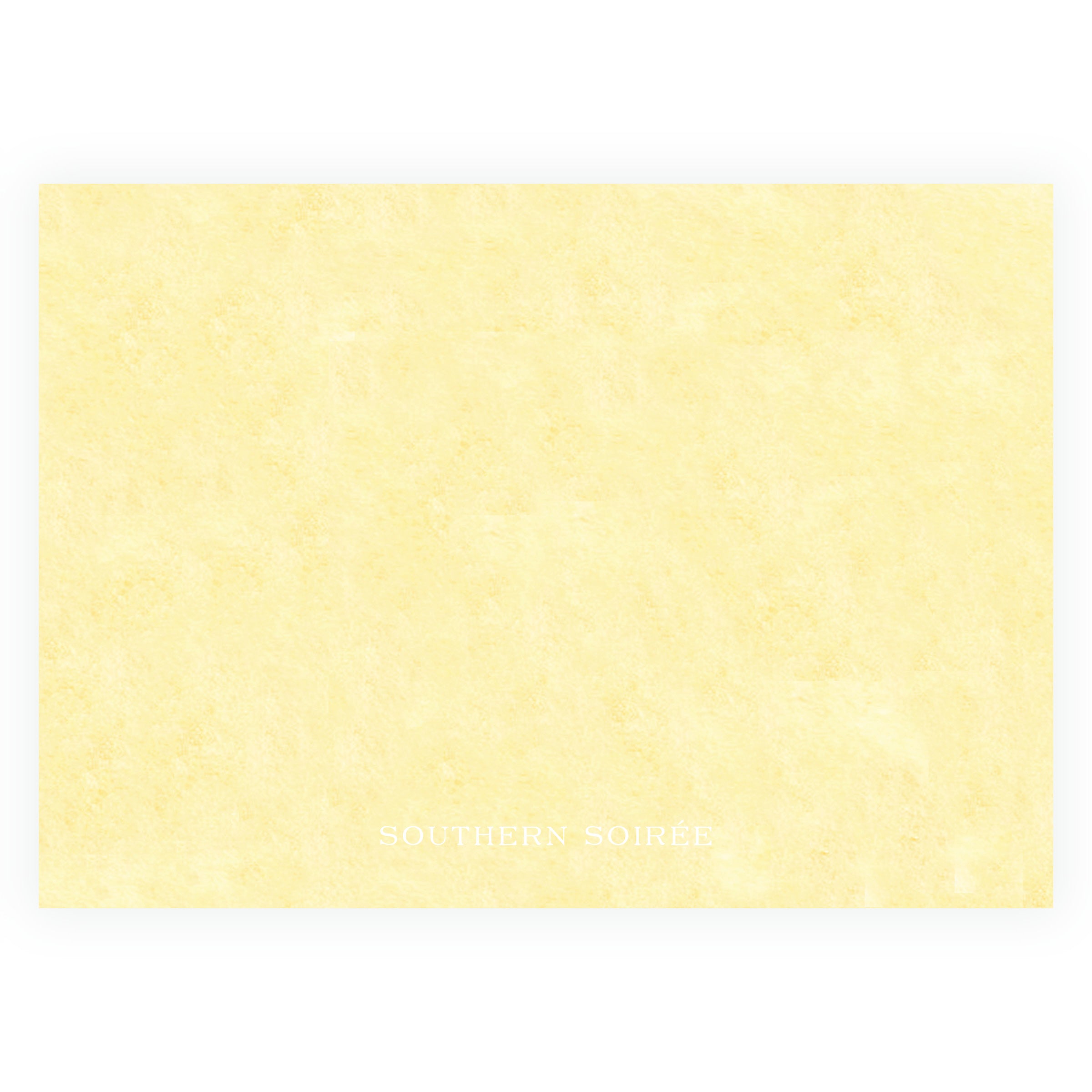 Floats & Fête Yellow Bachelorette Invitation
