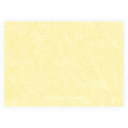 Floats & Féte Yellow Frame Bachelorette Landscape Invitation