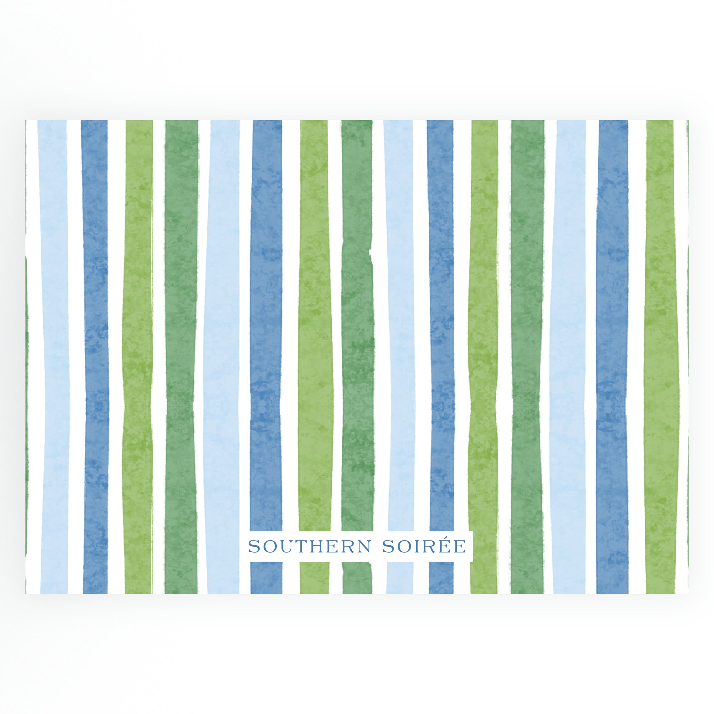 Southern Nutcracker Green & Blue Landscape