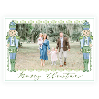 Southern Nutcracker Green & Blue Landscape