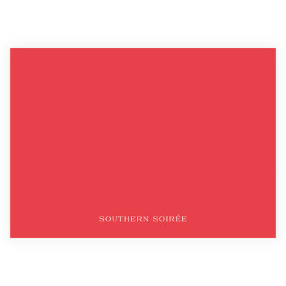 Very Merry Red Marble Landscape