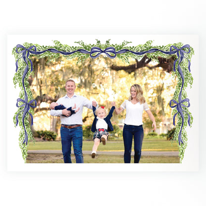 The Evergreen Garland Navy Landscape