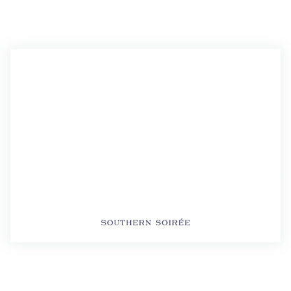 The Evergreen Garland Navy Landscape