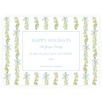 Southern Blueberry Garland Landscape