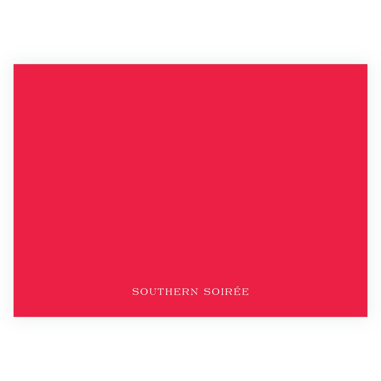 The Evergreen Trim Red Landscape