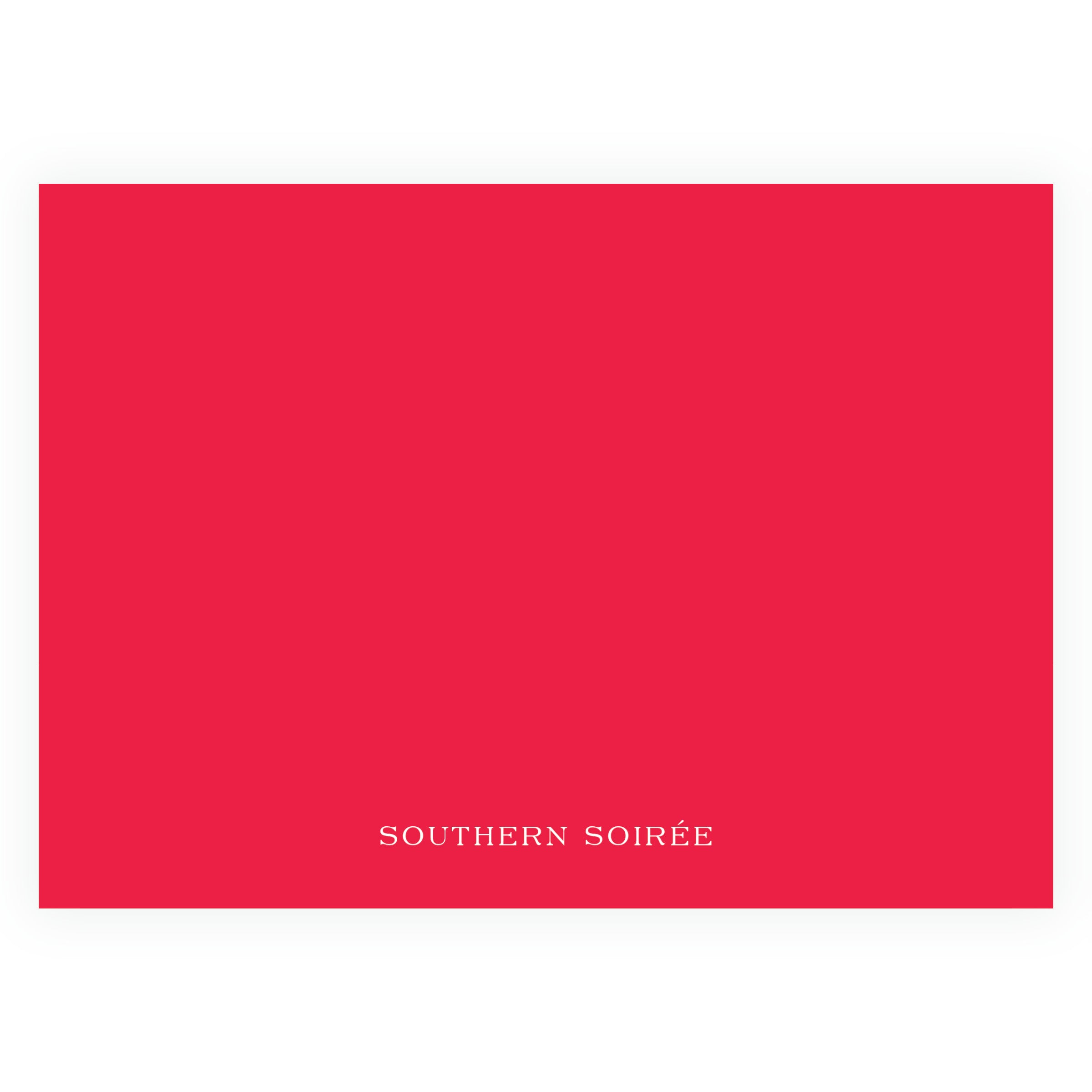 The Evergreen Garland Red Landscape