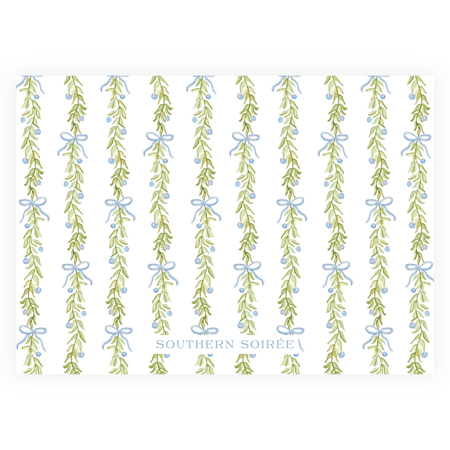 Southern Blueberry Garland Landscape