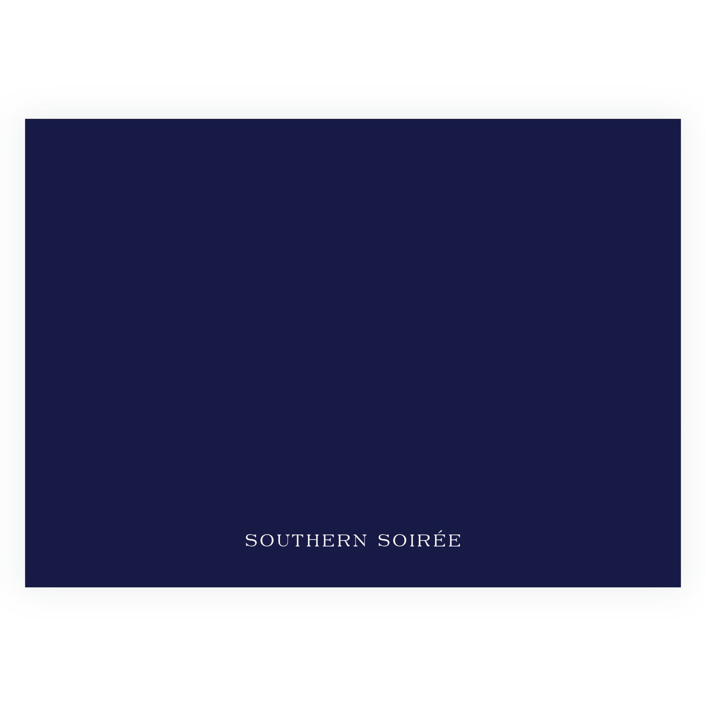 The Evergreen Garland Navy Landscape