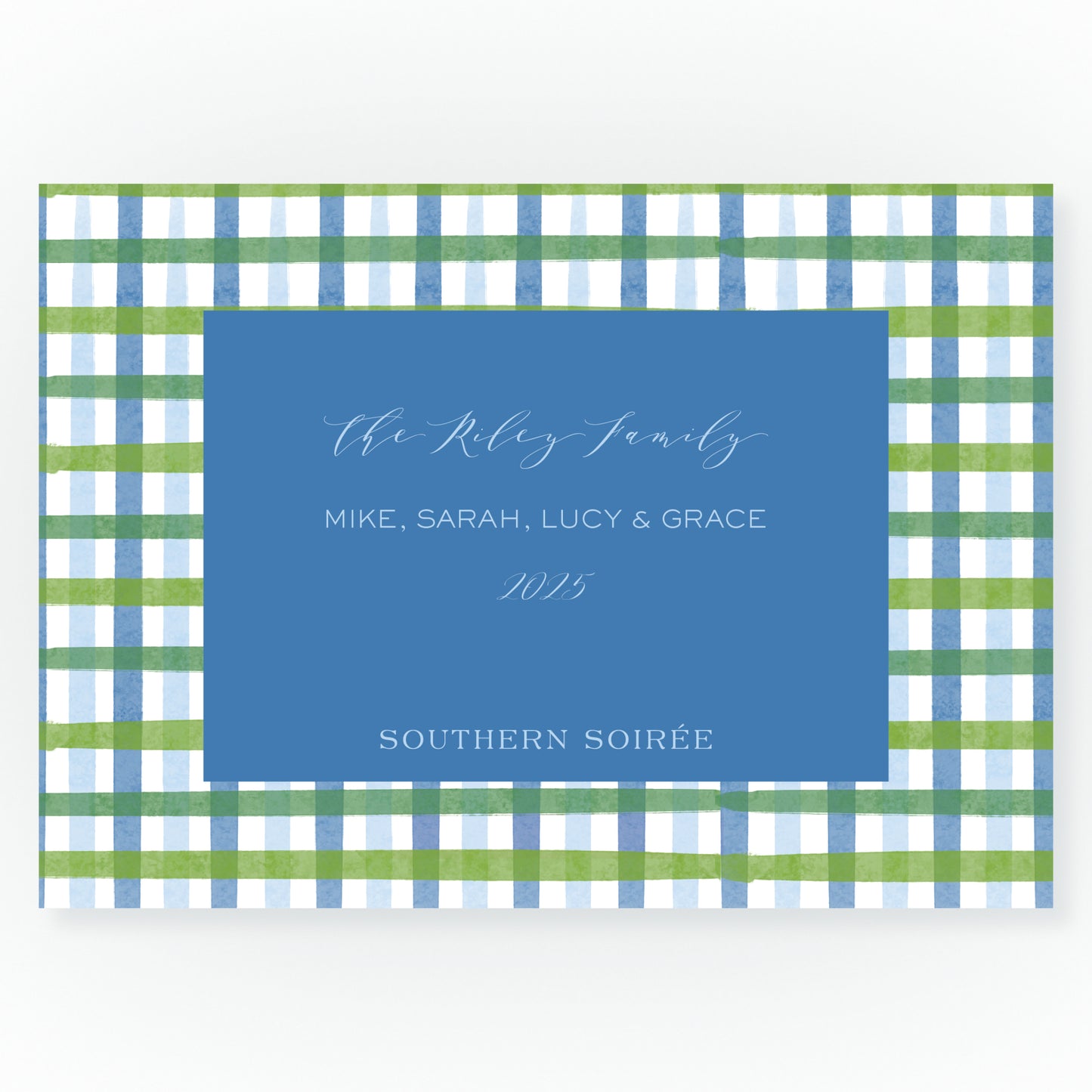 Southern Nutcracker Green & Blue Landscape