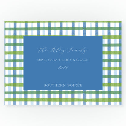 Southern Nutcracker Green & Blue Landscape