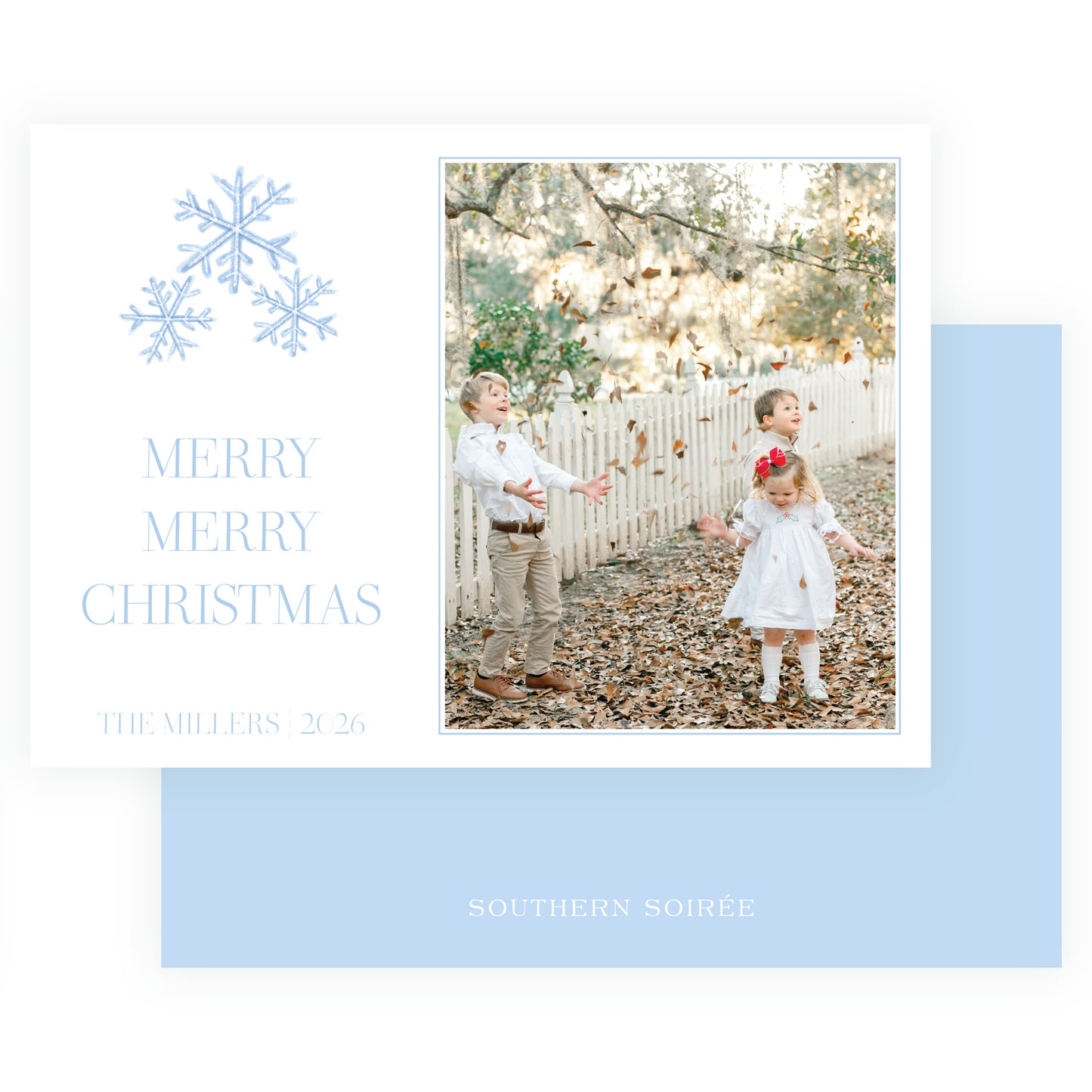 Sing & Rejoice Snowflakes Landscape