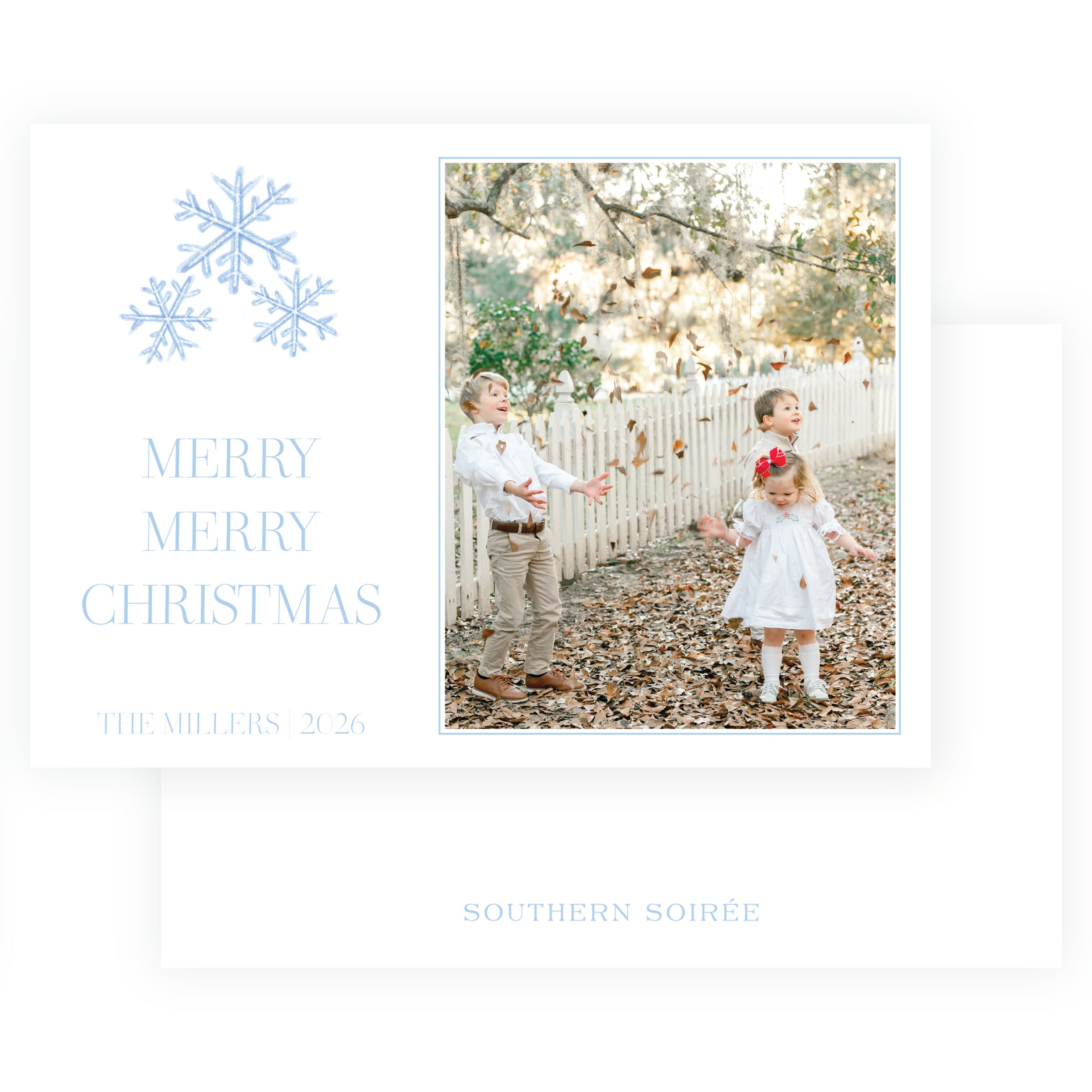 Sing & Rejoice Snowflakes Landscape