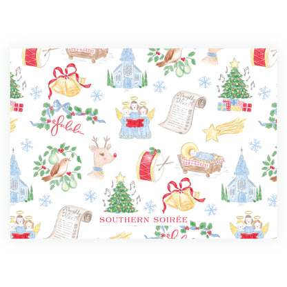 Sing & Rejoice Holly Landscape Frame