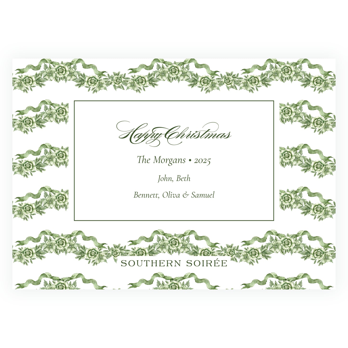 Le Jardin Full Floral Frame Landscape