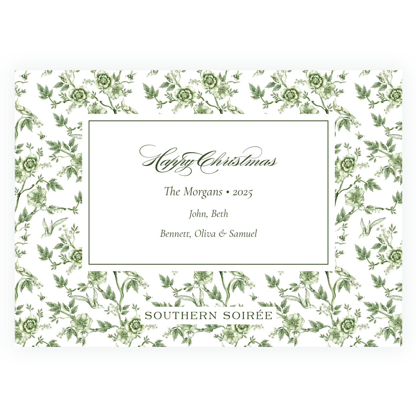 Le Jardin Full Floral Frame Landscape