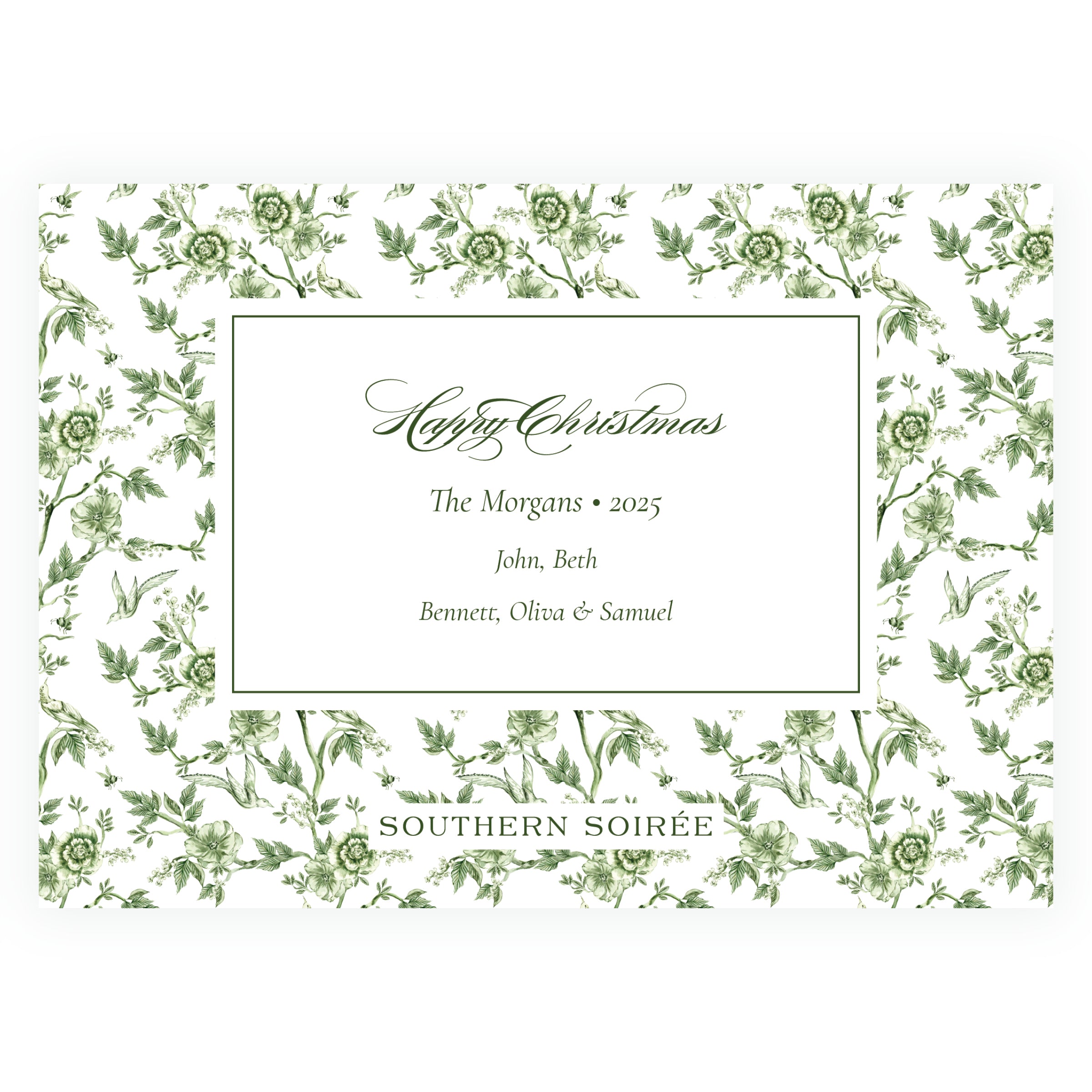 Le Jardin Full Floral Frame Landscape