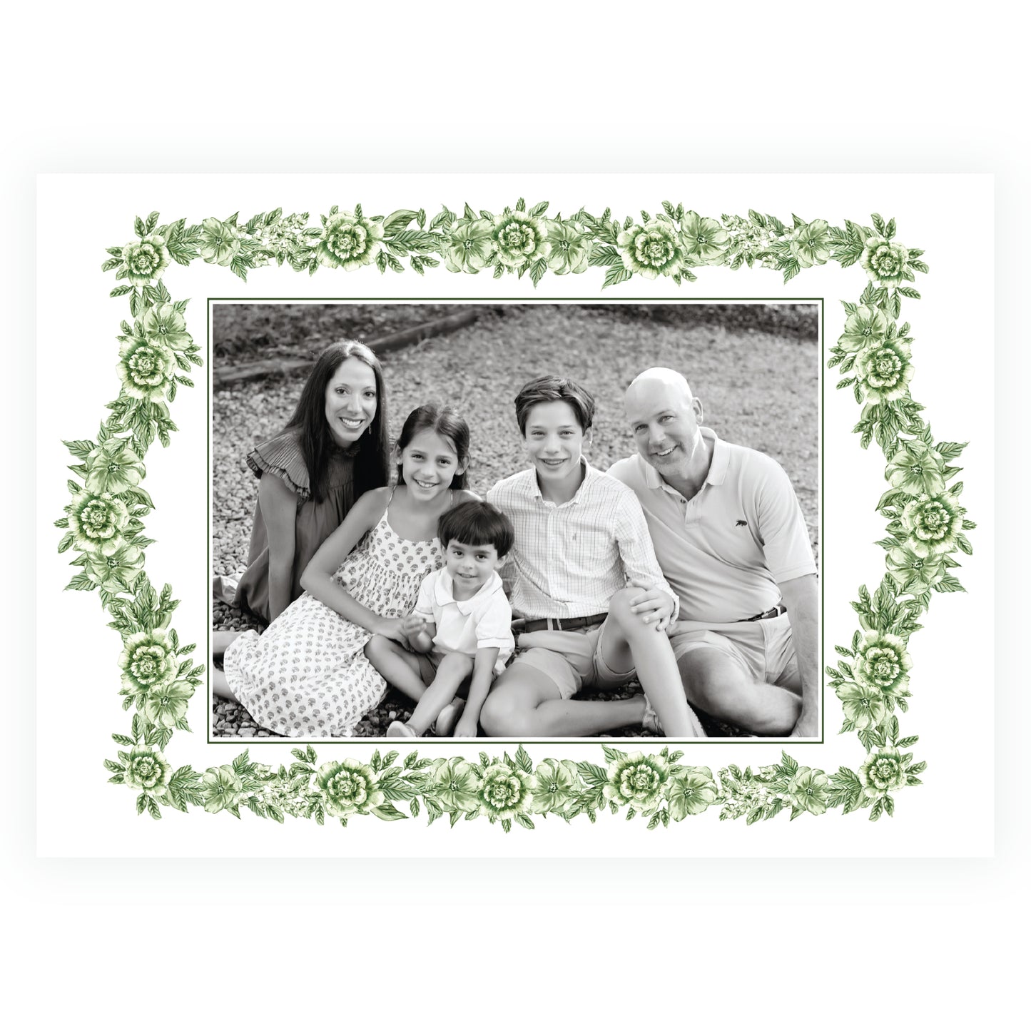 Le Jardin Full Floral Frame Landscape