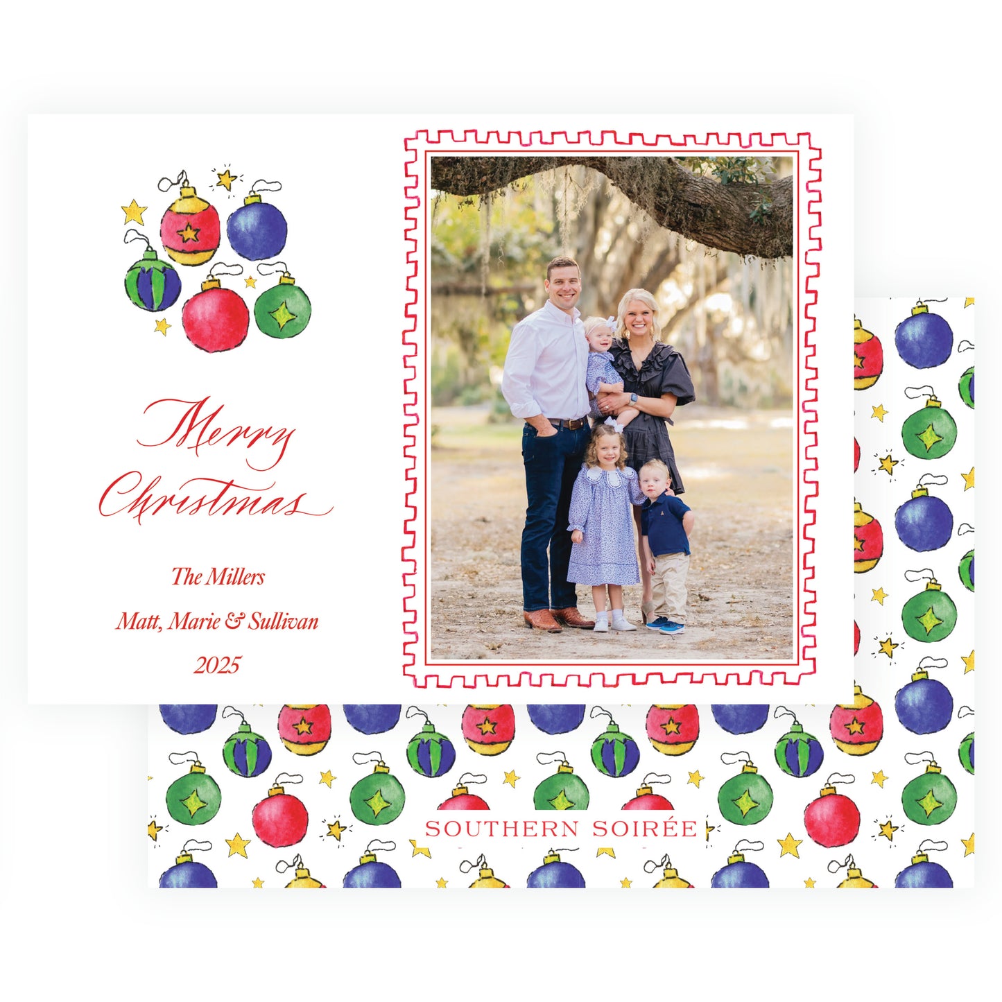 Wrapped in Lights Ornaments Landscape