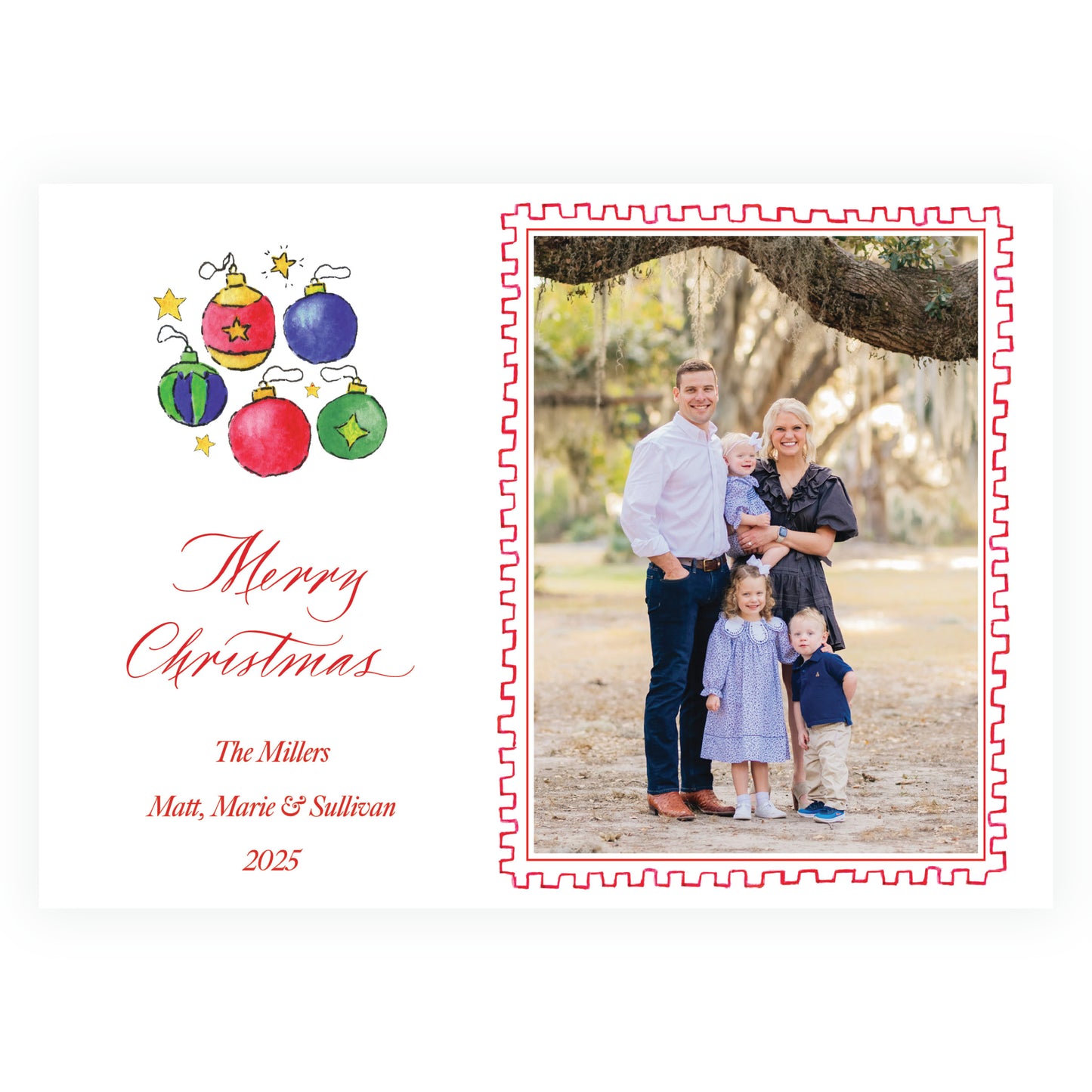 Wrapped in Lights Ornaments Landscape