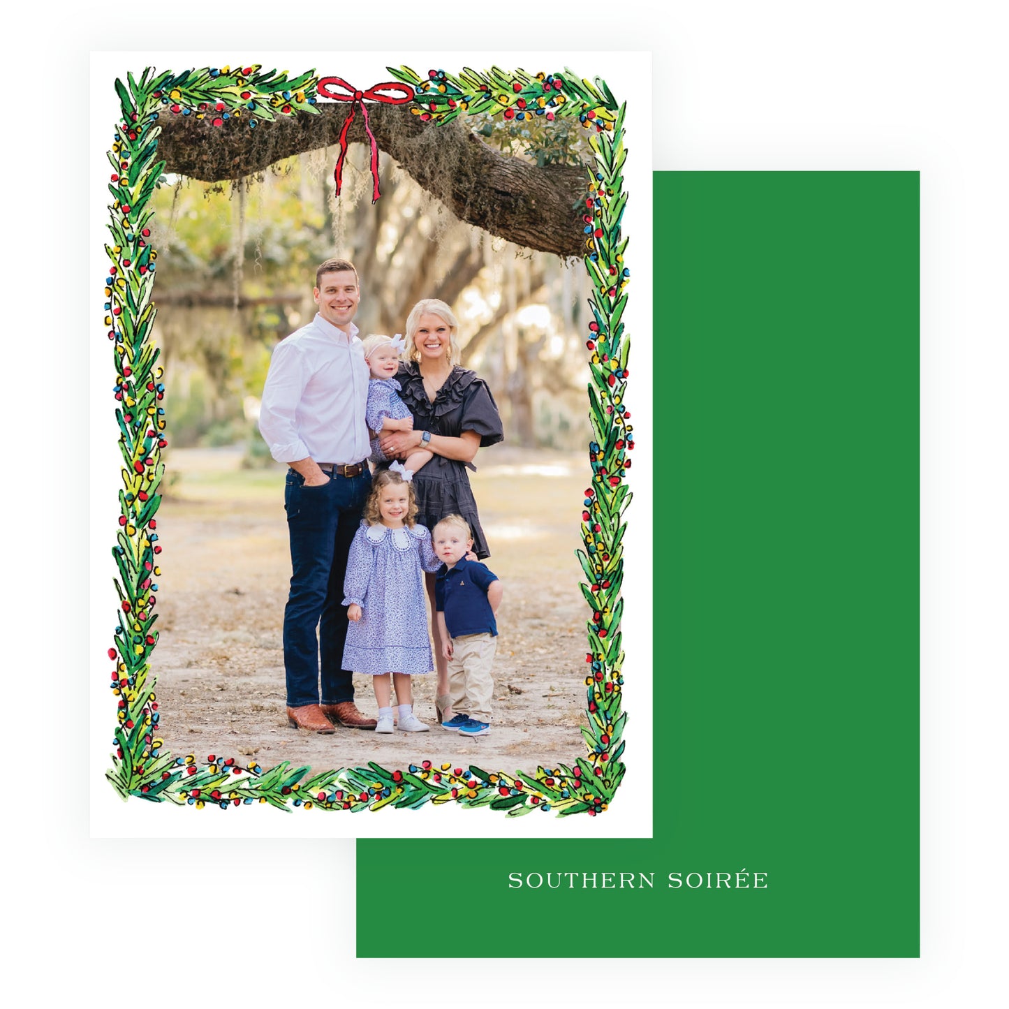 Wrapped In Lights Garland Border