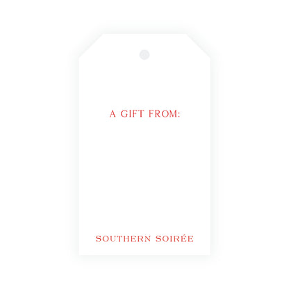 Wrapped In Lights Wreath Gift Tag