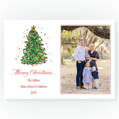 Wrapped in Lights Tree Landscape