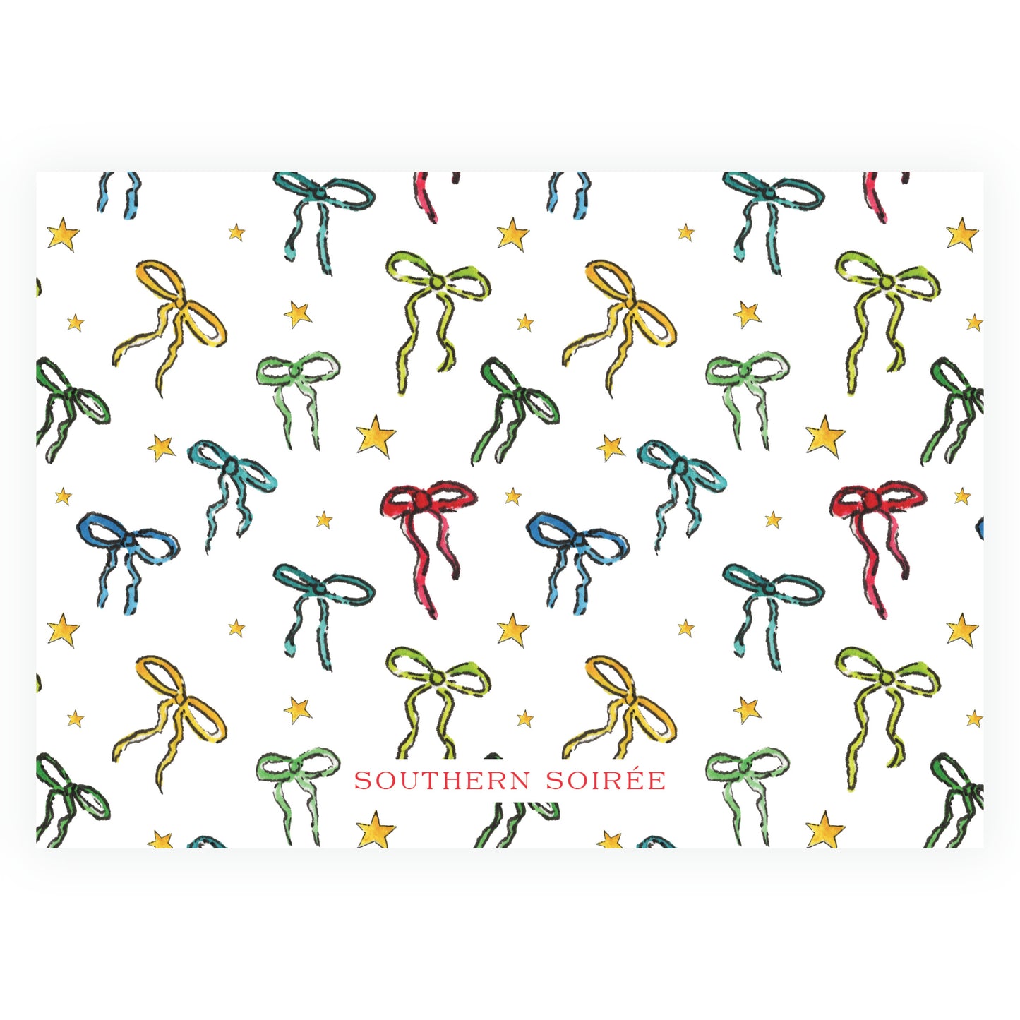 Wrapped In Lights Wreath Landscape