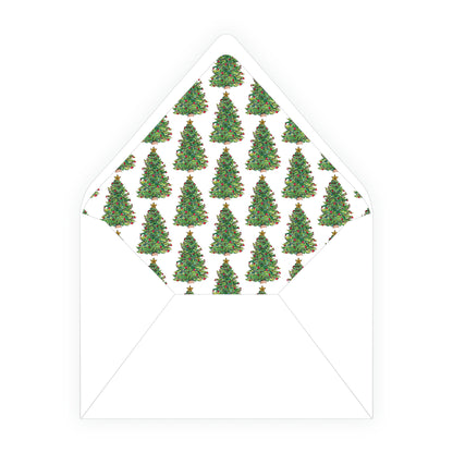 Wrapped in Lights Tree Landscape