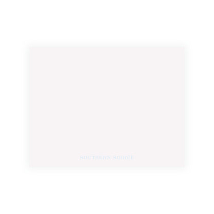 The Bloomed Letter Blue Floral Notecard
