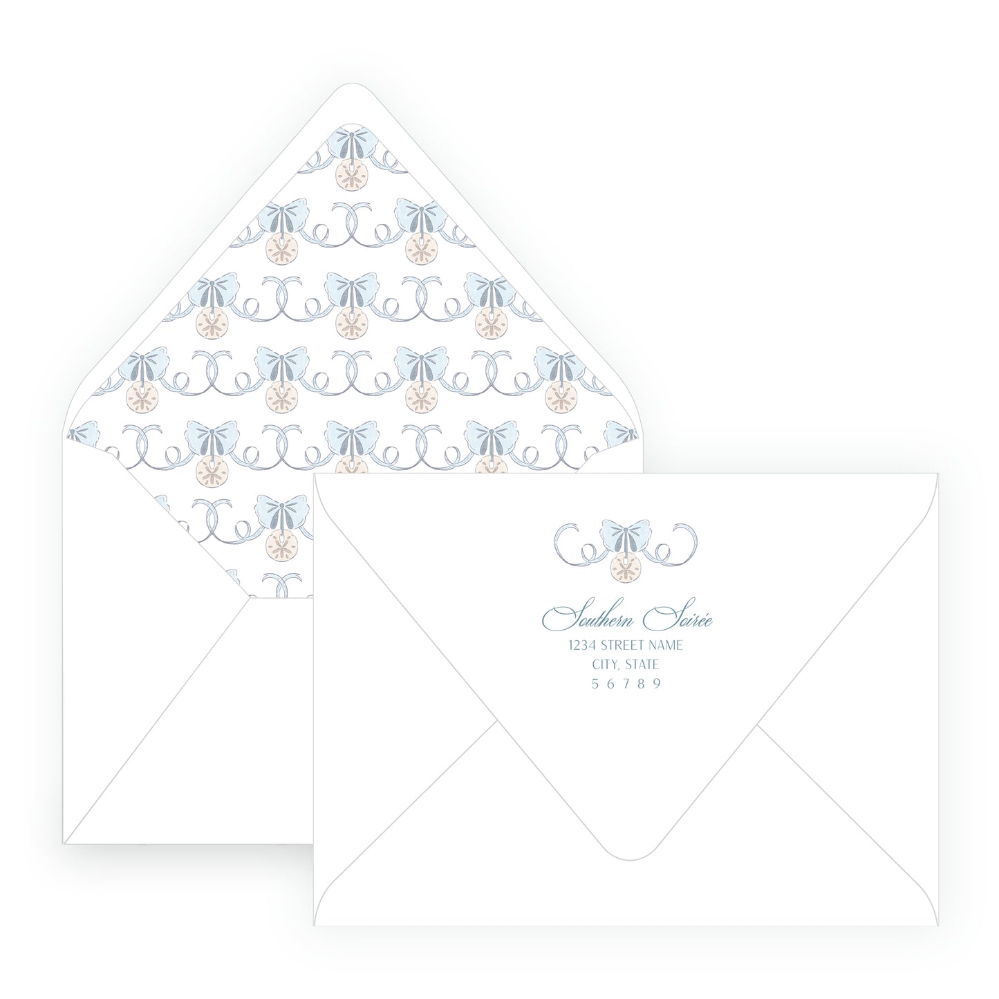 Coastal Christmas Crest Landscape