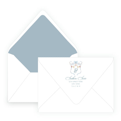 Coastal Christmas Crest