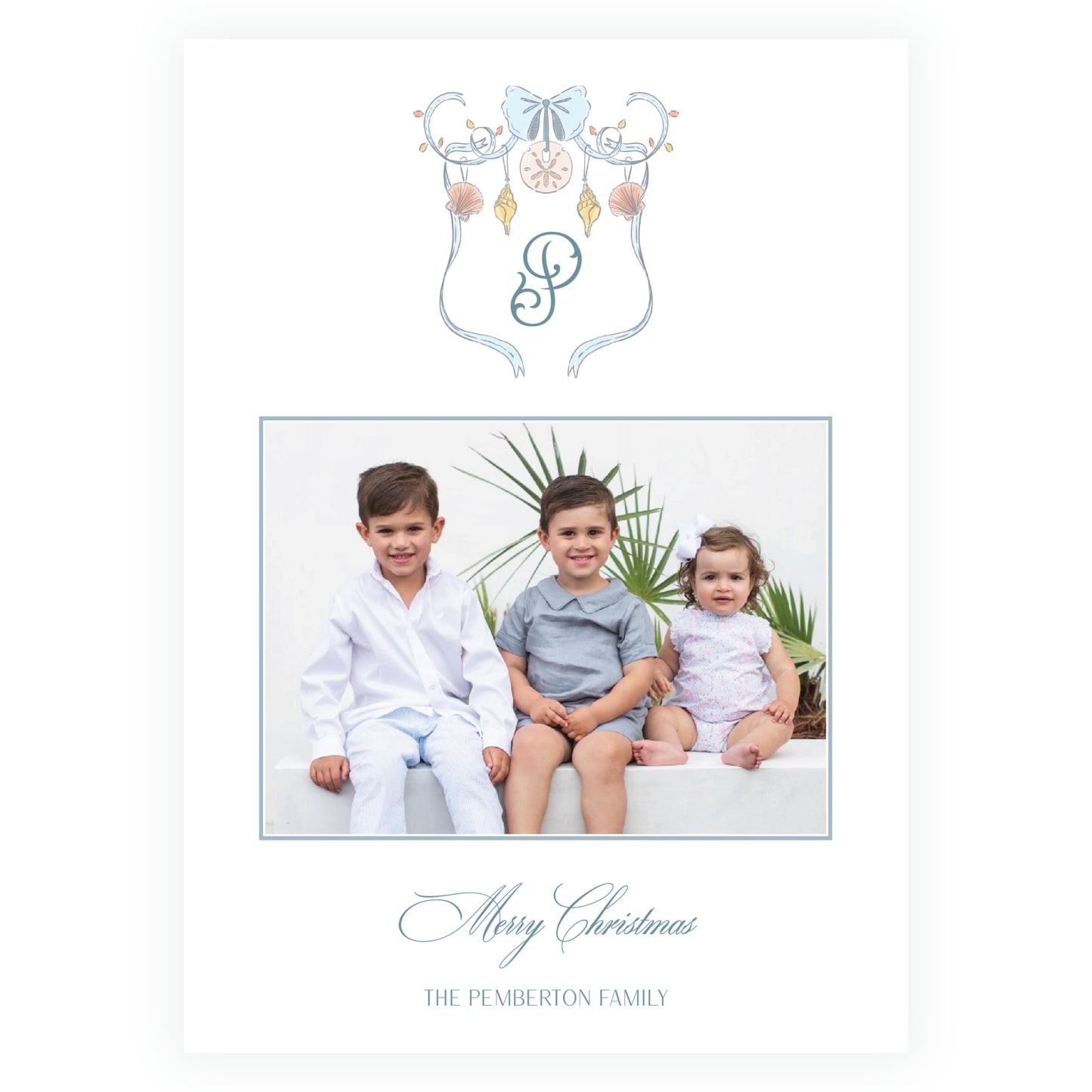 Coastal Christmas Crest