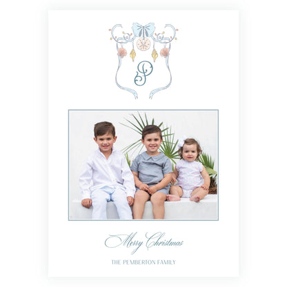 Coastal Christmas Crest