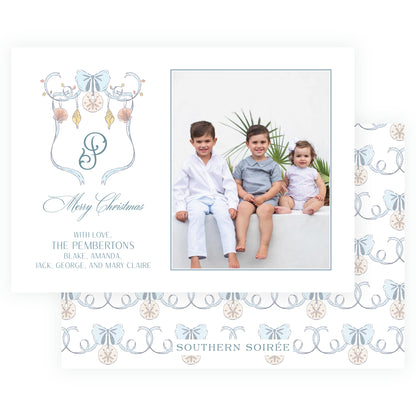 Coastal Christmas Crest Landscape