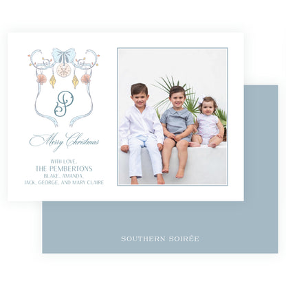 Coastal Christmas Crest Landscape