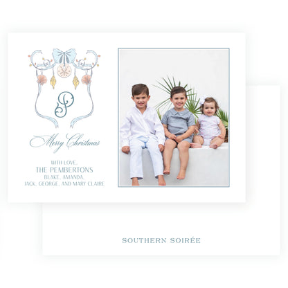 Coastal Christmas Crest Landscape