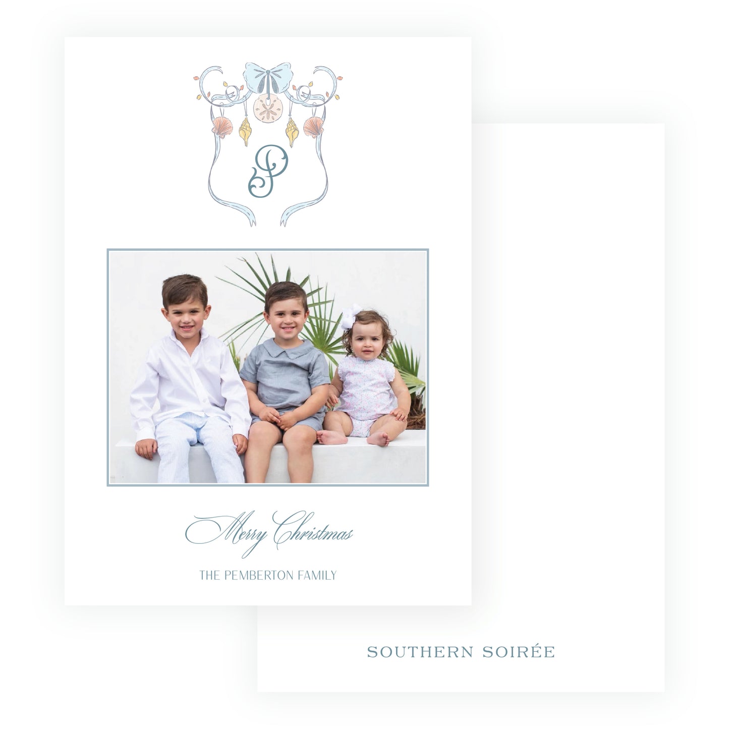 Coastal Christmas Crest