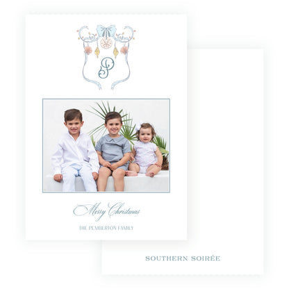 Coastal Christmas Crest