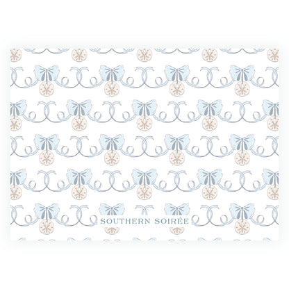 Coastal Christmas Crest Landscape