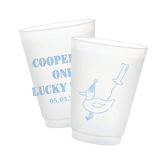 Lucky Duck Frosted Cups
