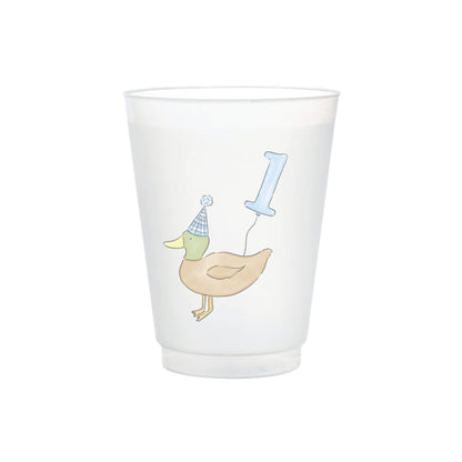 Lucky Duck Full Color Frosted Cups