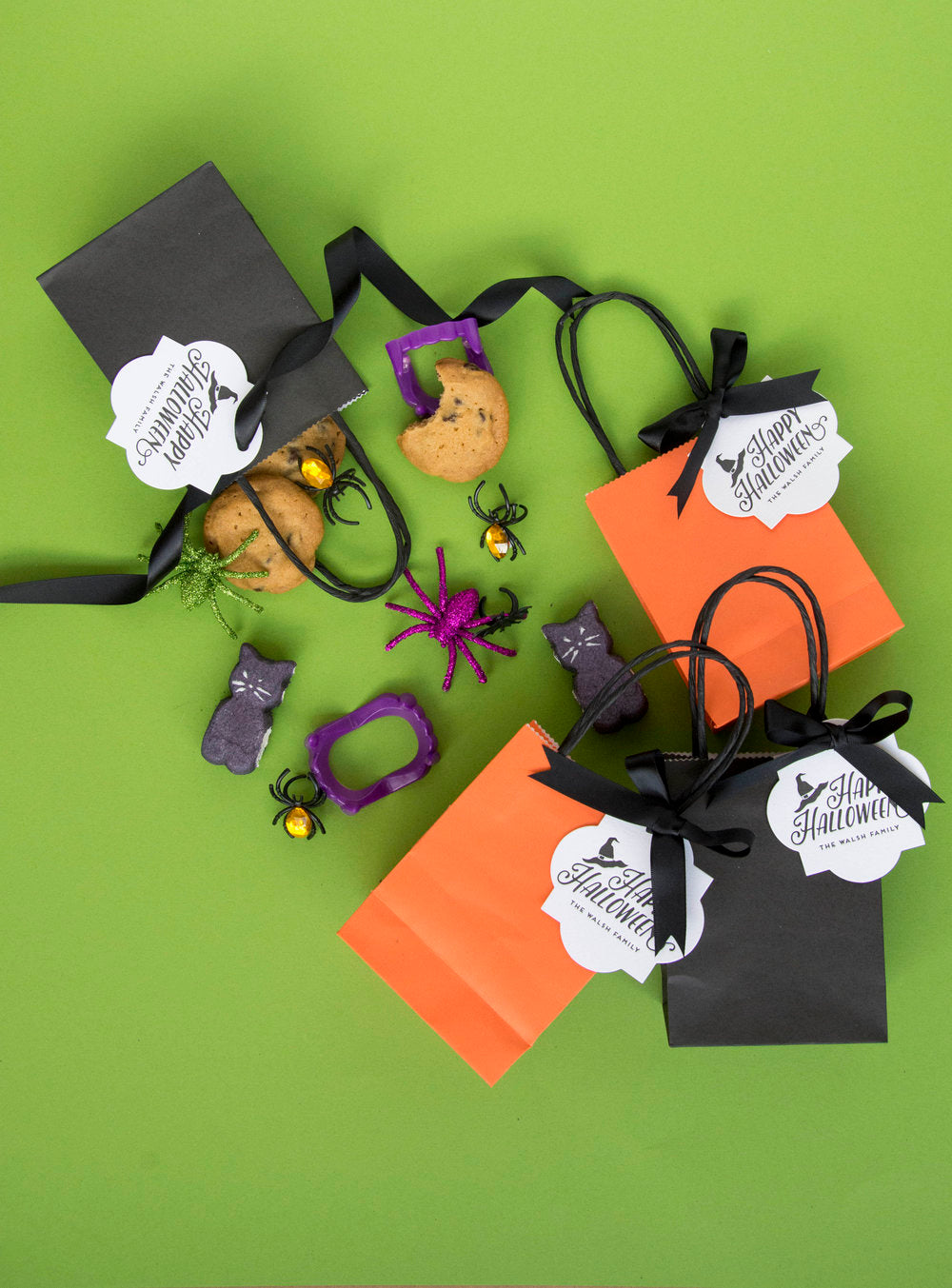 Happy Halloween Witch Hat Gift Tag T302
