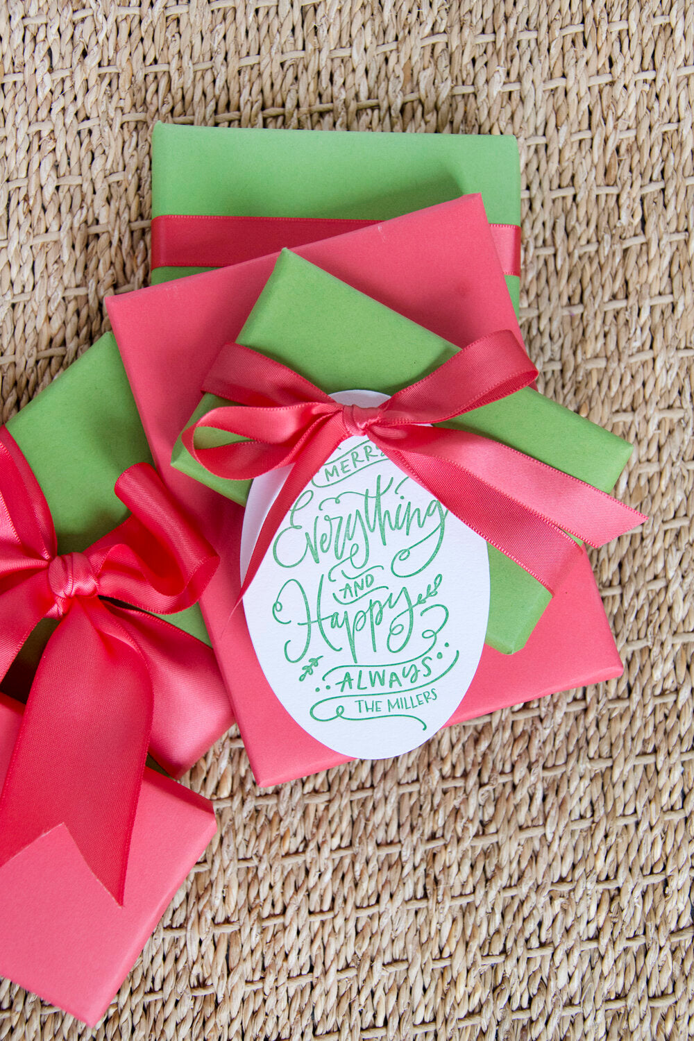 Merry Everything & Happy Always Gift Tag T409