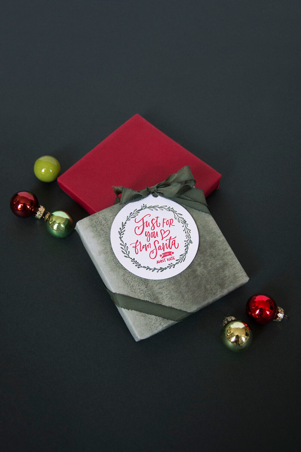 Just For You Circle Gift Tag T413