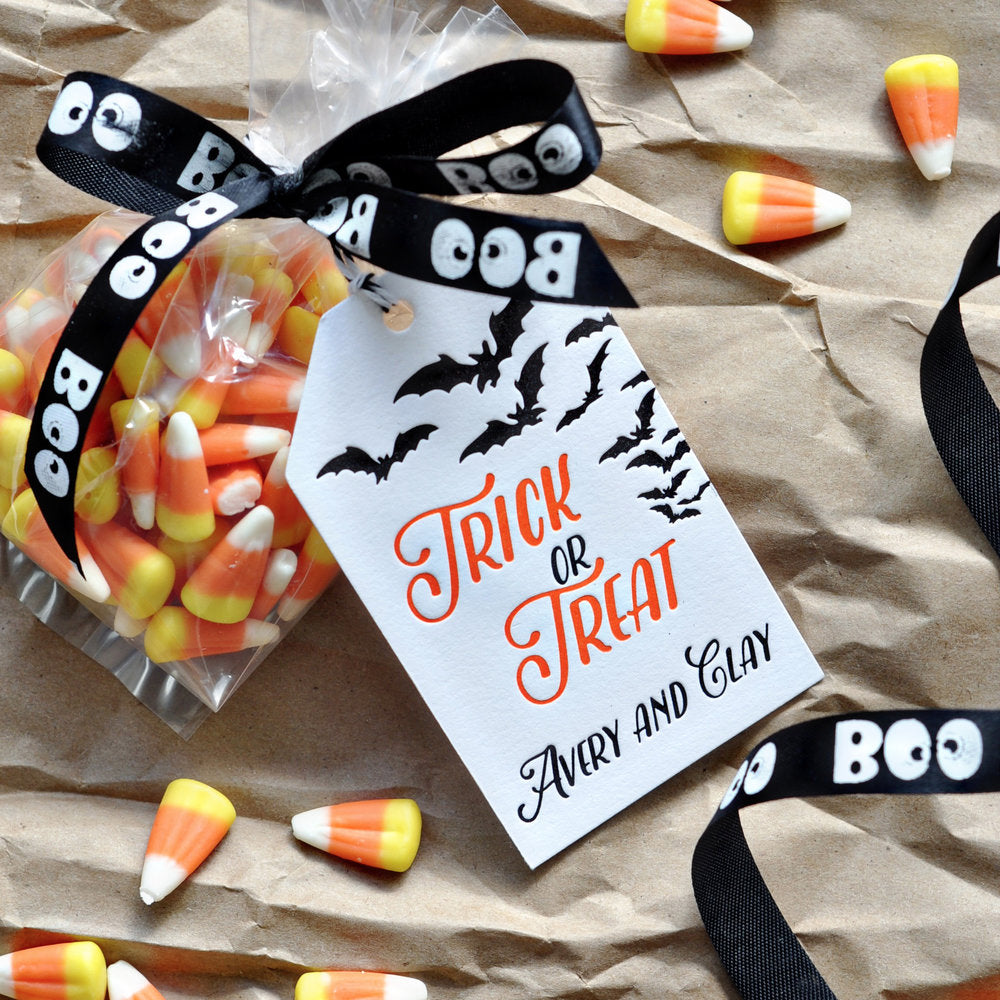 Trick or Treat Halloween Gift Tag  T80